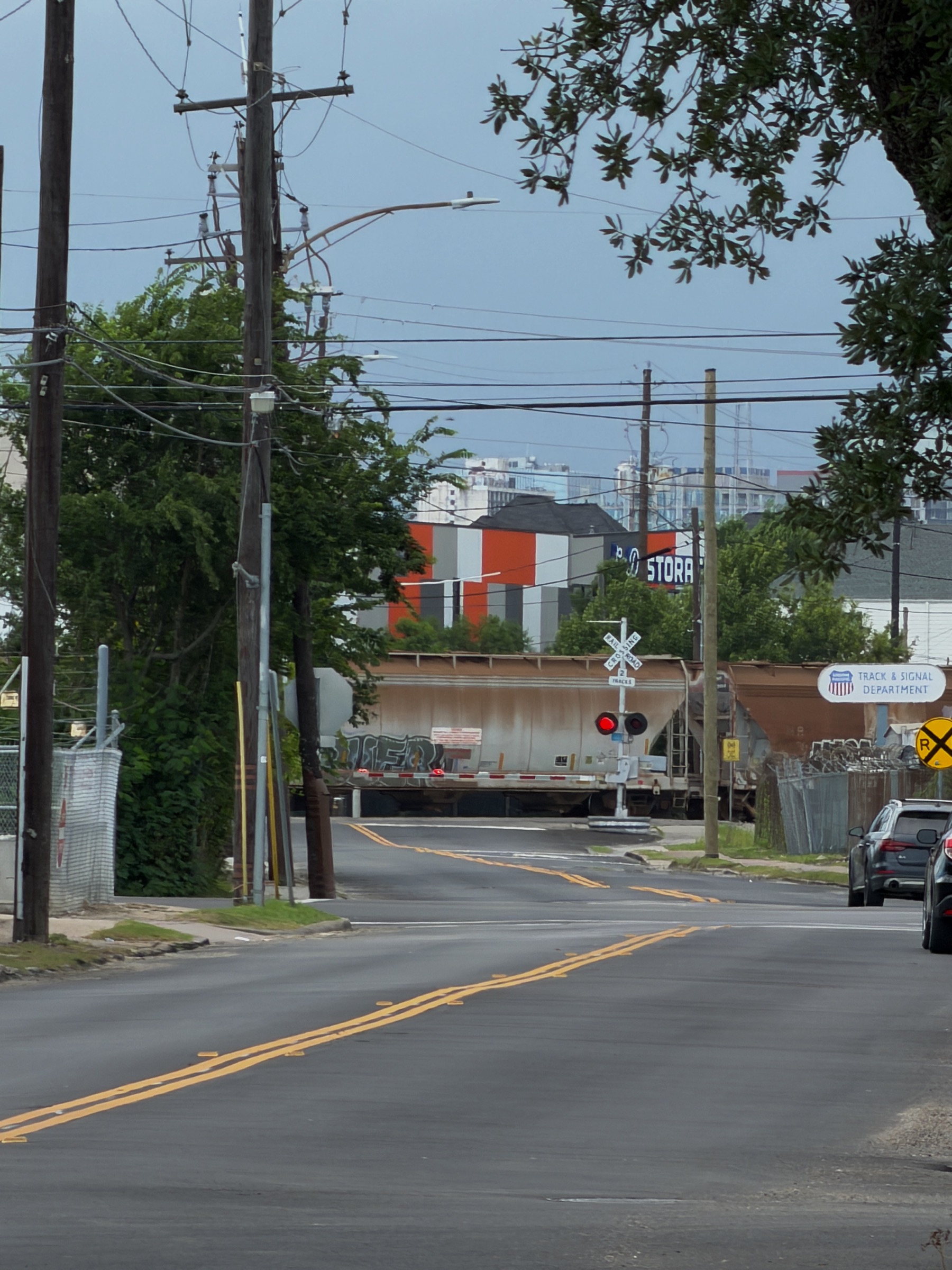 Train crossing near 35MM Studio